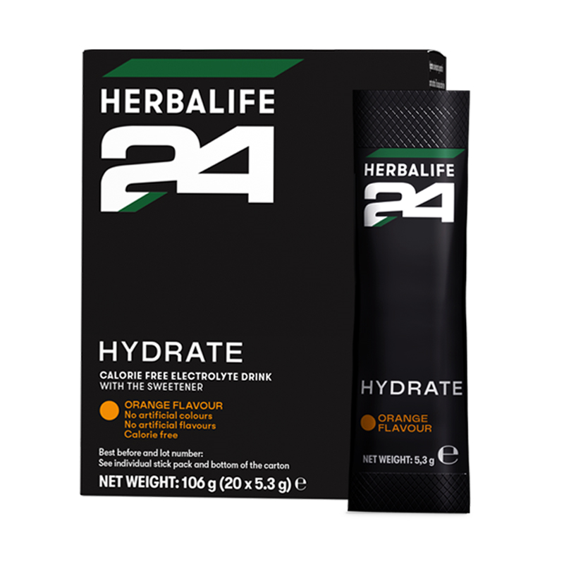 Hydrate Orange 20 stick packs